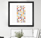 Pebble I by PI Studio on GIANT ART - orange abstract