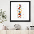 Pebble I by PI Studio on GIANT ART - orange abstract