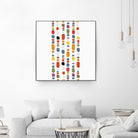 Pebble I by PI Studio on GIANT ART - orange abstract