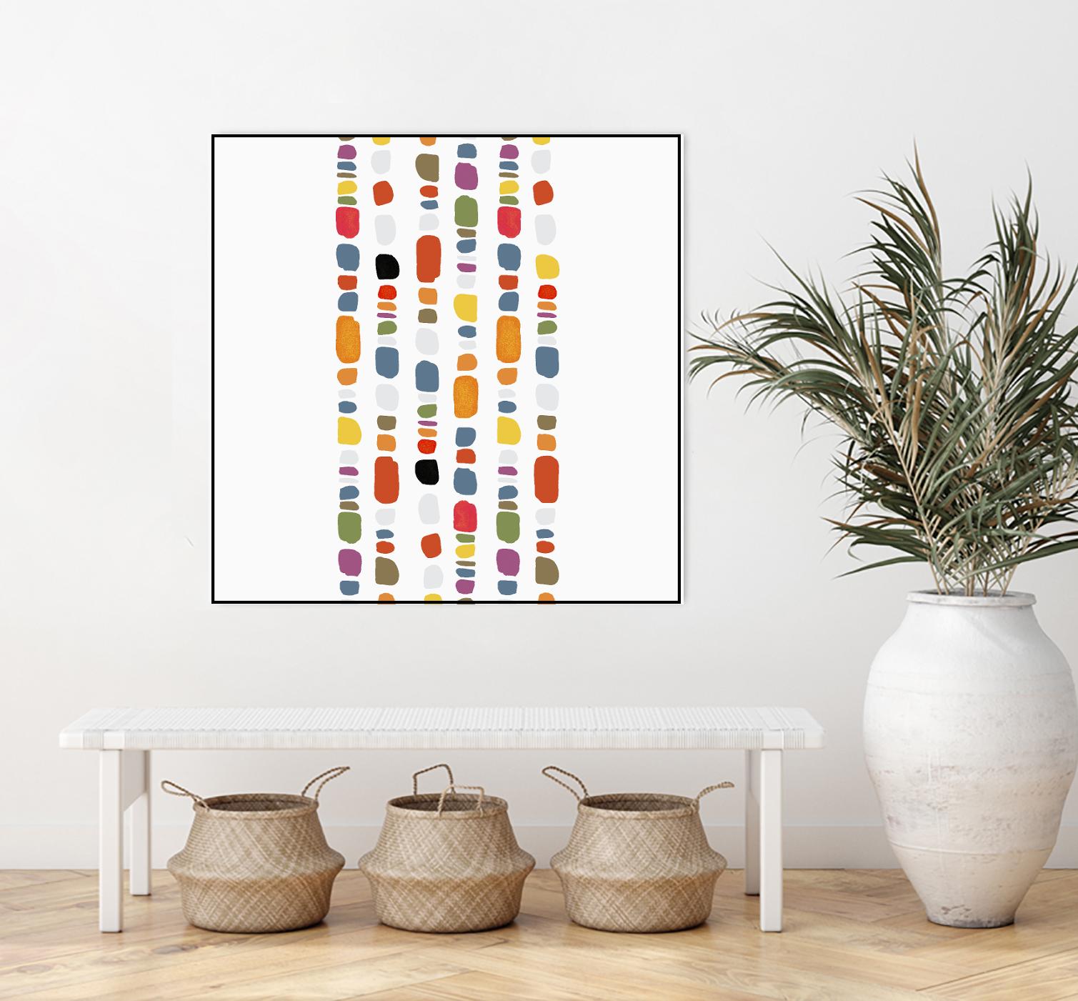 Pebble I by PI Studio on GIANT ART - orange abstract