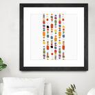 Pebble I by PI Studio on GIANT ART - orange abstract