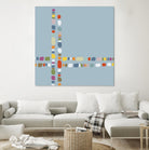Pebble II by PI Studio on GIANT ART - white abstract