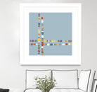 Pebble II by PI Studio on GIANT ART - white abstract