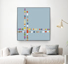 Pebble II by PI Studio on GIANT ART - white abstract