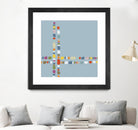 Pebble II by PI Studio on GIANT ART - white abstract