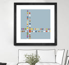 Pebble II by PI Studio on GIANT ART - white abstract