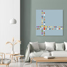 Pebble II by PI Studio on GIANT ART - white abstract