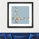 Pebble II by PI Studio on GIANT ART - white abstract