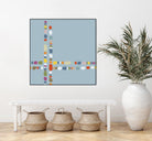 Pebble II by PI Studio on GIANT ART - white abstract