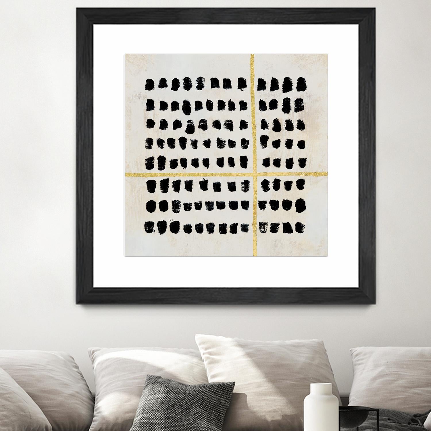 Time by PI Studio on GIANT ART - black abstract