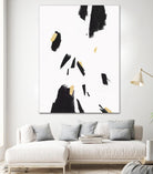 Falling II by PI Studio on GIANT ART - black abstract