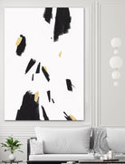 Falling II by PI Studio on GIANT ART - black abstract