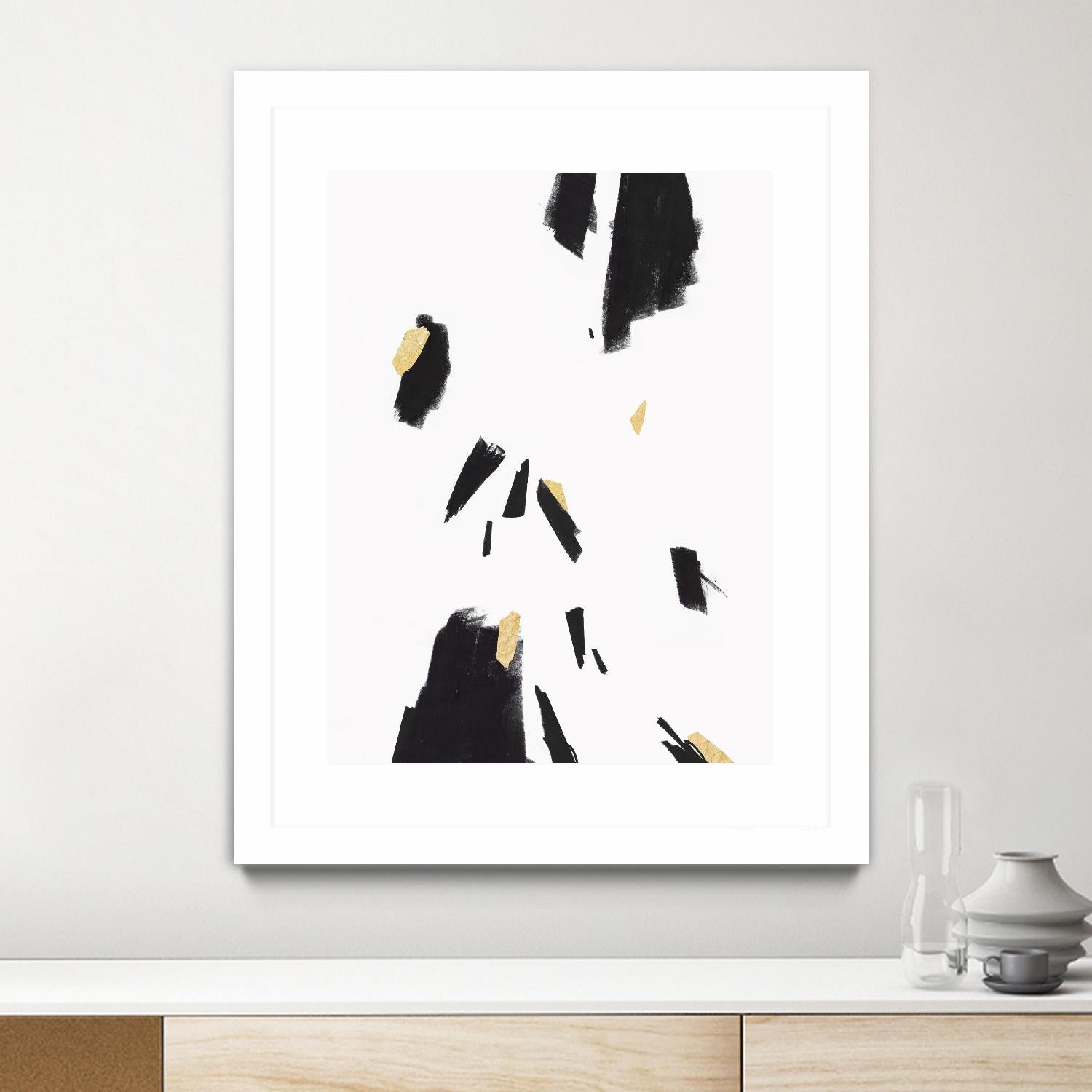 Falling II by PI Studio on GIANT ART - black abstract