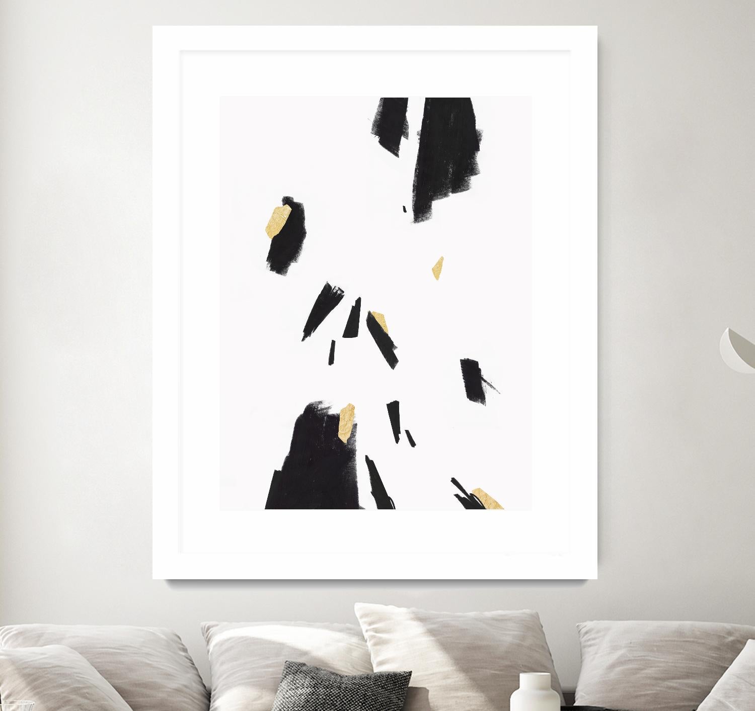 Falling II by PI Studio on GIANT ART - black abstract