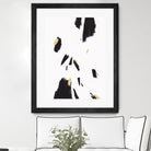 Falling II by PI Studio on GIANT ART - black abstract