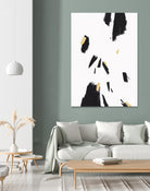 Falling II by PI Studio on GIANT ART - black abstract