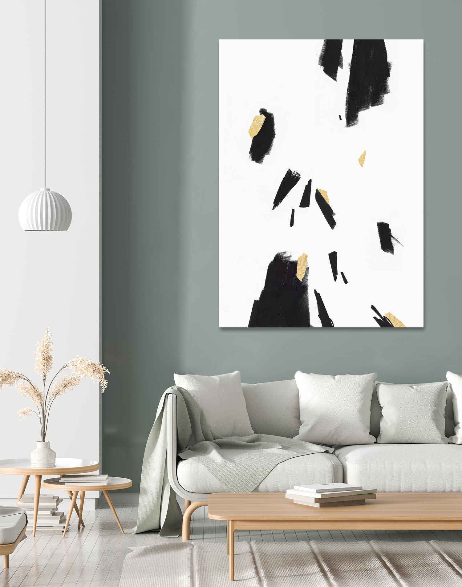 Falling II by PI Studio on GIANT ART - black abstract