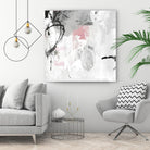 Gray Pink I by PI Studio on GIANT ART - white abstract