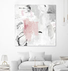Gray Pink II by PI Studio on GIANT ART - pink abstract