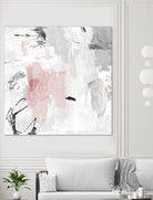 Gray Pink II by PI Studio on GIANT ART - pink abstract
