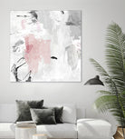 Gray Pink II by PI Studio on GIANT ART - pink abstract