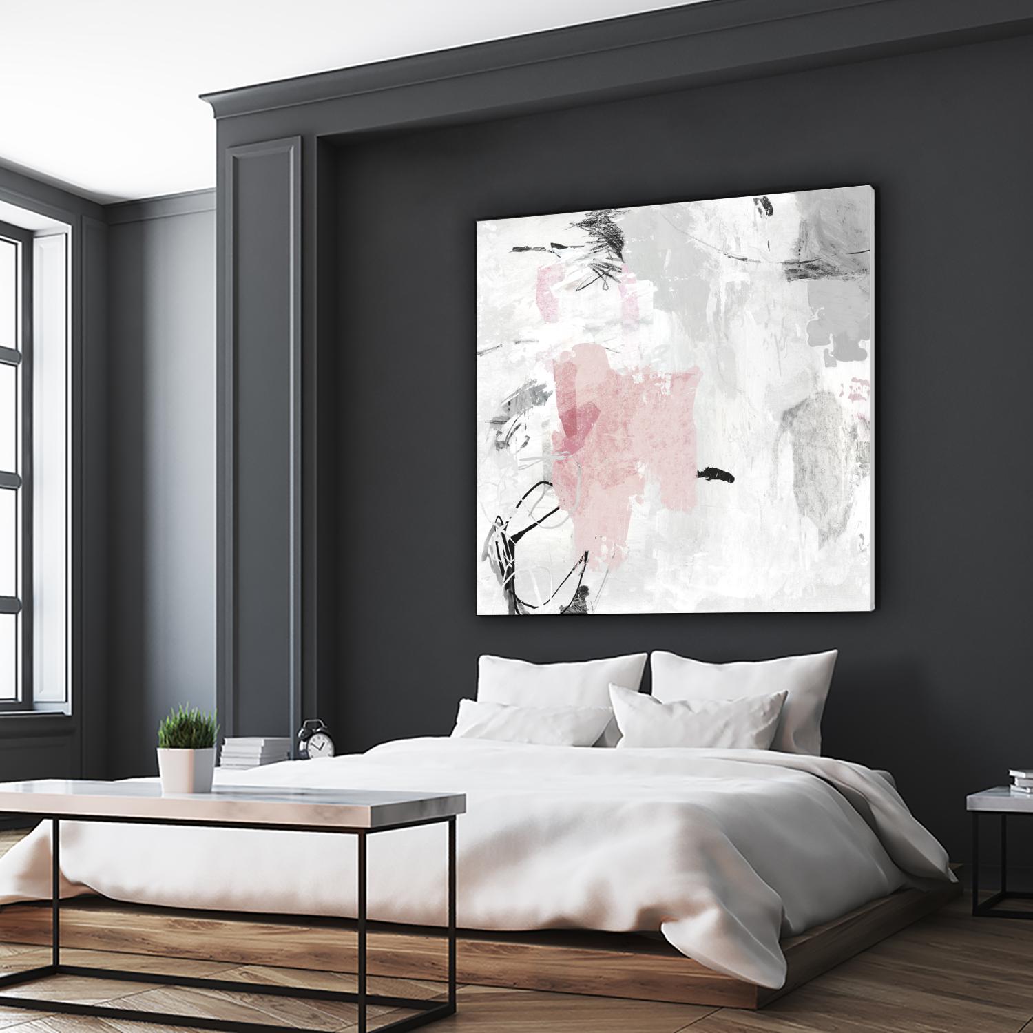 Gray Pink II by PI Studio on GIANT ART - pink abstract