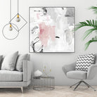 Gray Pink II by PI Studio on GIANT ART - pink abstract