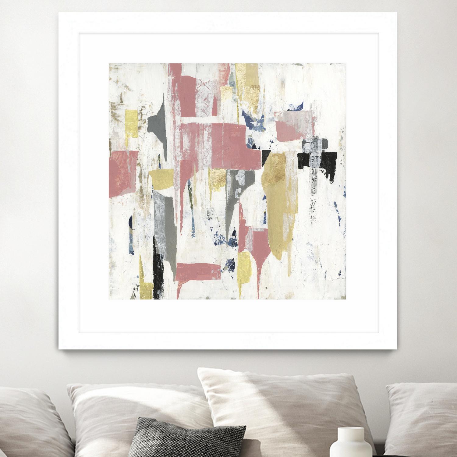 Mid Century by PI Studio on GIANT ART - yellow abstract