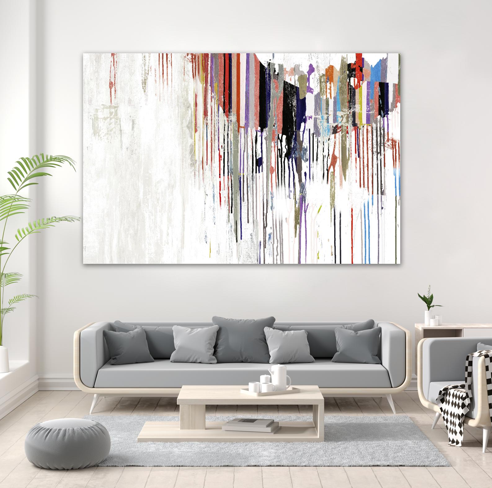 Spectrum by PI Studio on GIANT ART - pink abstract