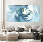 Blue Lake by PI Studio on GIANT ART - blue abstract