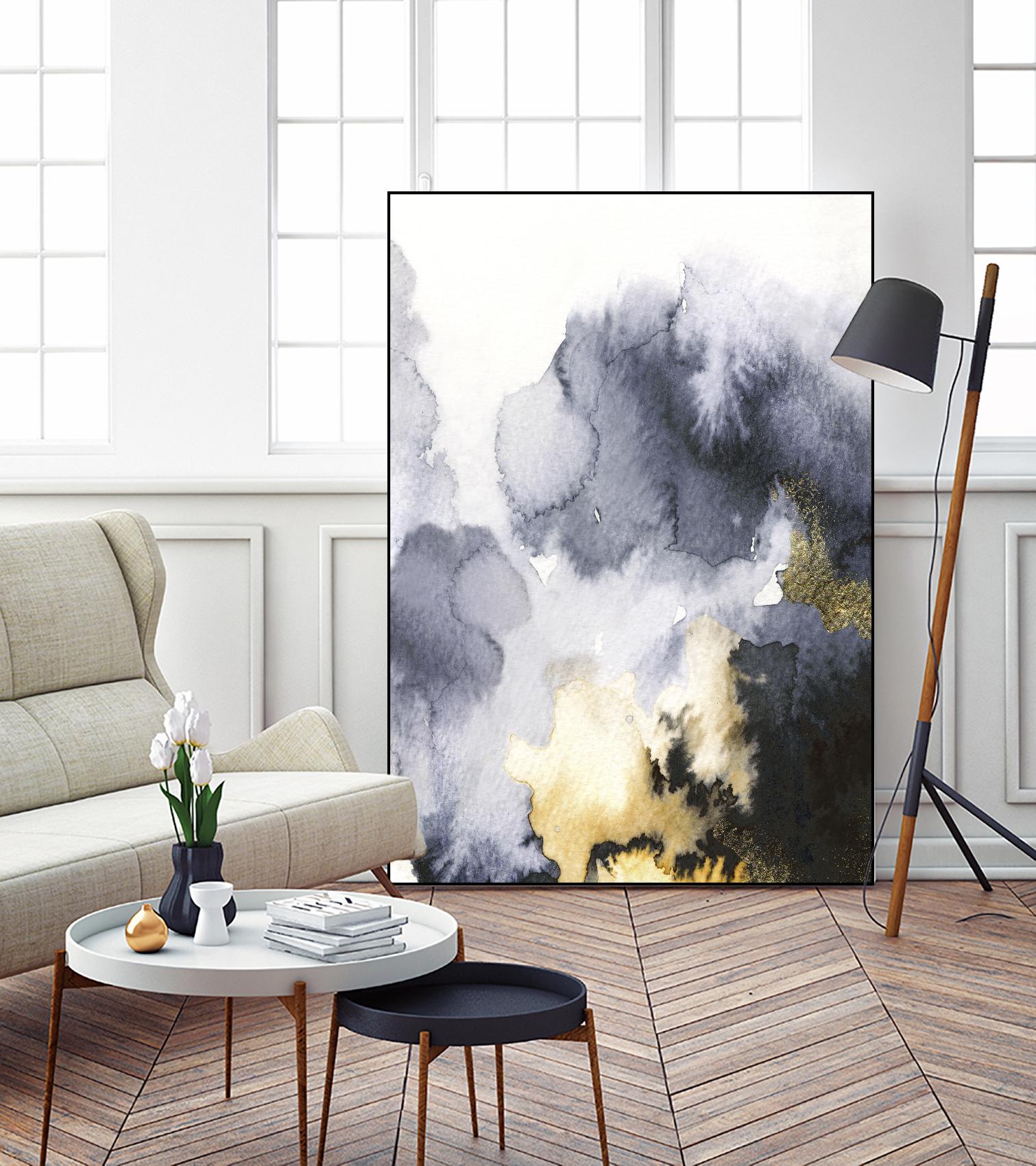 Lost in Your Mystery III by PI Studio on GIANT ART - white abstract