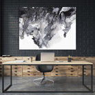 Black Drip by PI Studio on GIANT ART - white abstract