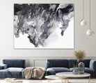 Black Drip by PI Studio on GIANT ART - white abstract