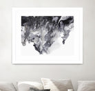 Black Drip by PI Studio on GIANT ART - white abstract