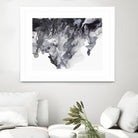 Black Drip by PI Studio on GIANT ART - white abstract