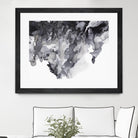Black Drip by PI Studio on GIANT ART - white abstract