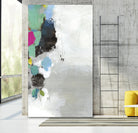 Touch of Blue II by PI Studio on GIANT ART - green abstract