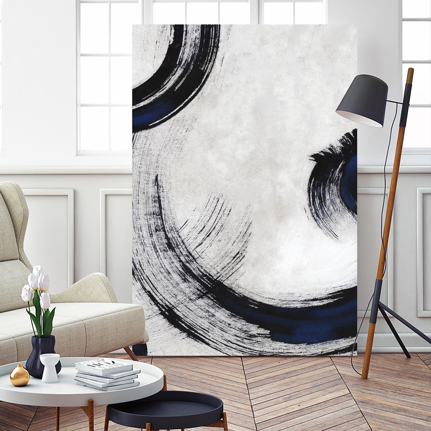 Stroke III by PI Studio on GIANT ART - grey abstract