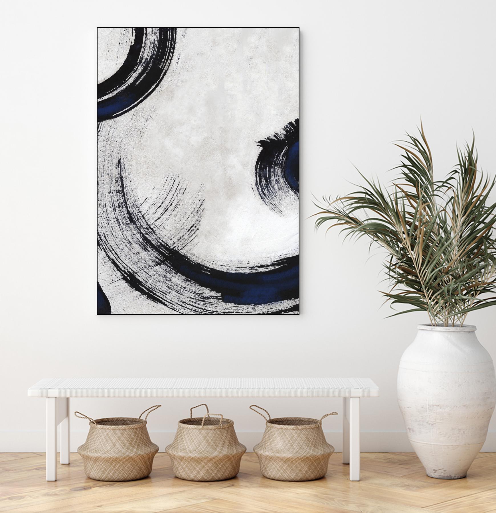 Stroke III by PI Studio on GIANT ART - grey abstract