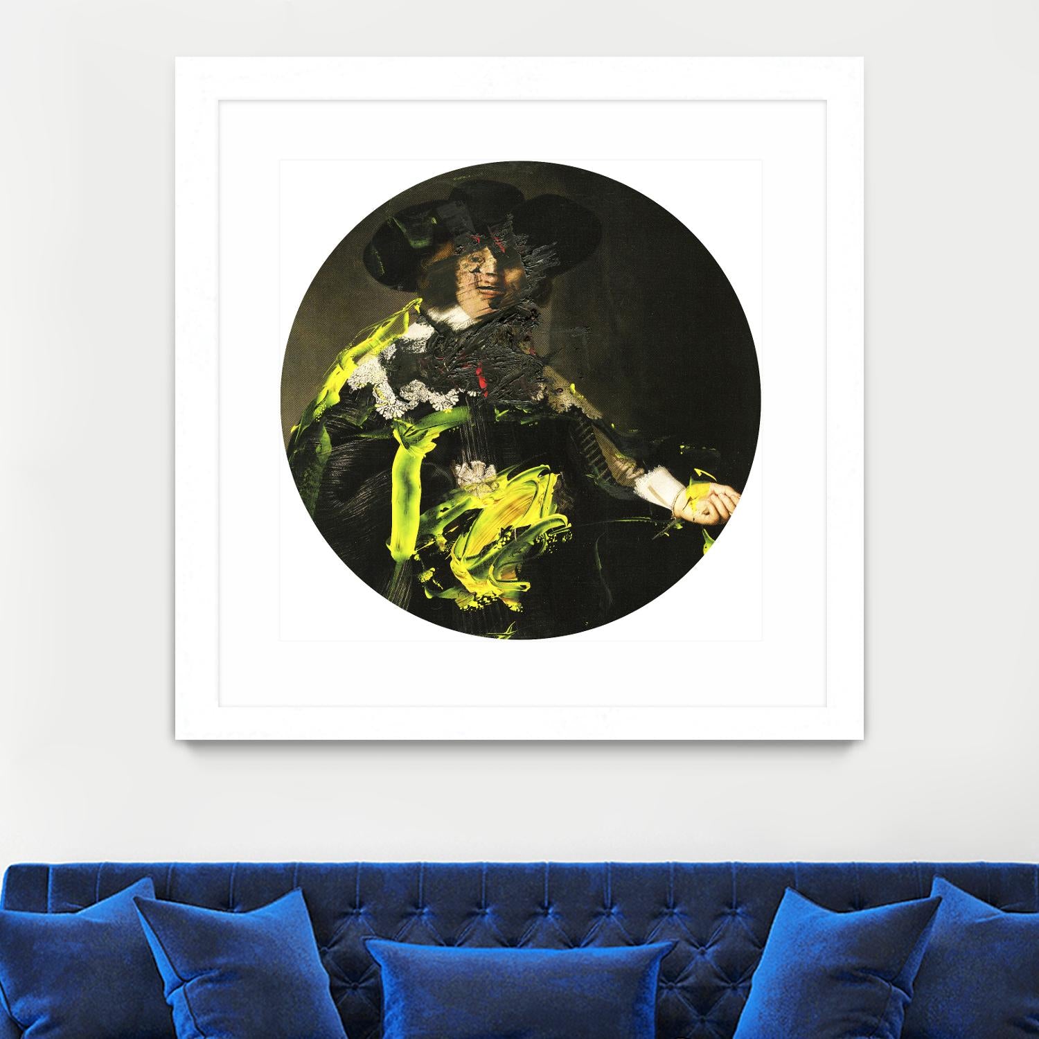 Yellow Vanguard I by PI Studio on GIANT ART - brown contemporary