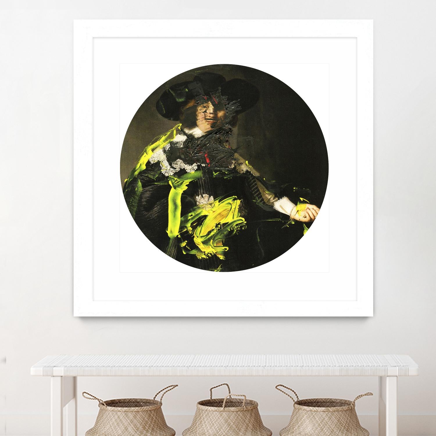 Yellow Vanguard I by PI Studio on GIANT ART - brown contemporary