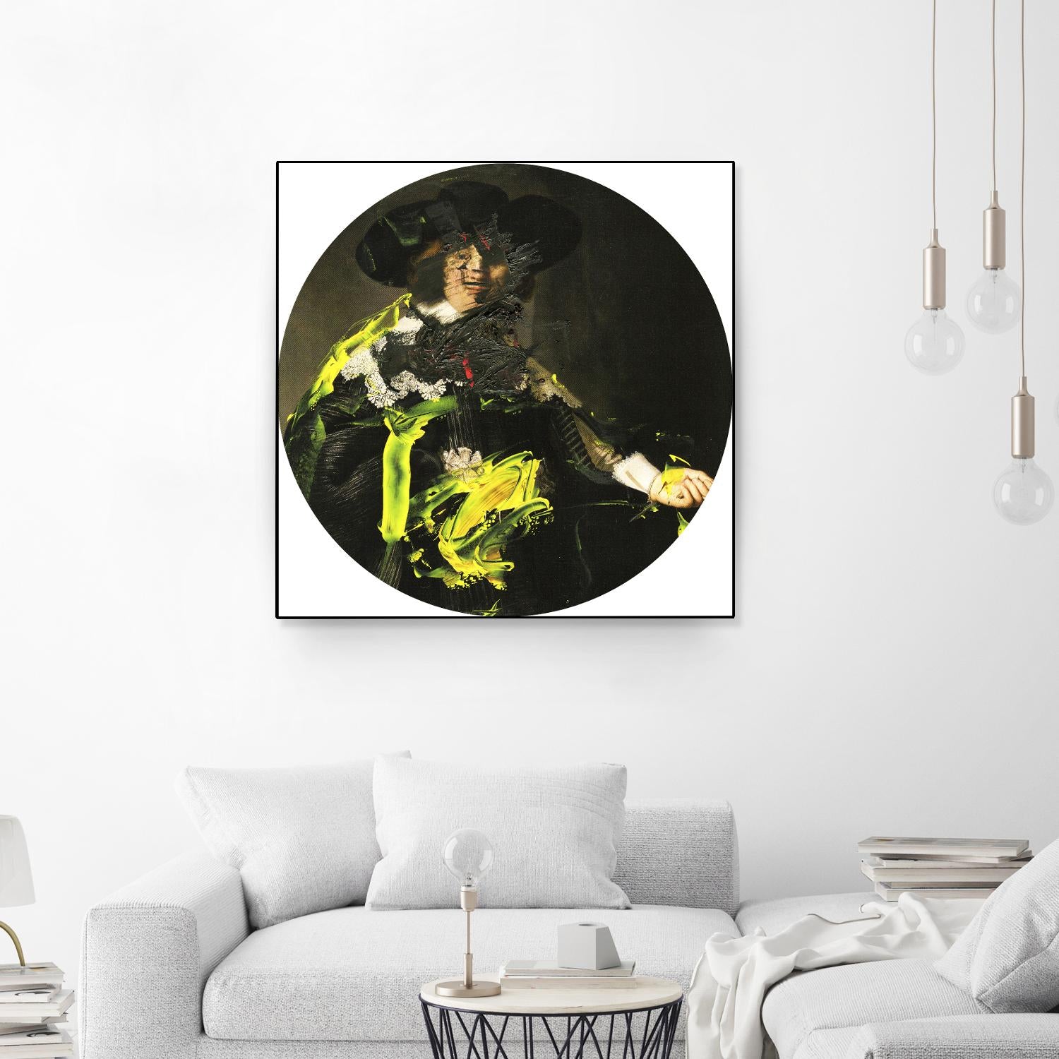 Yellow Vanguard I by PI Studio on GIANT ART - brown contemporary