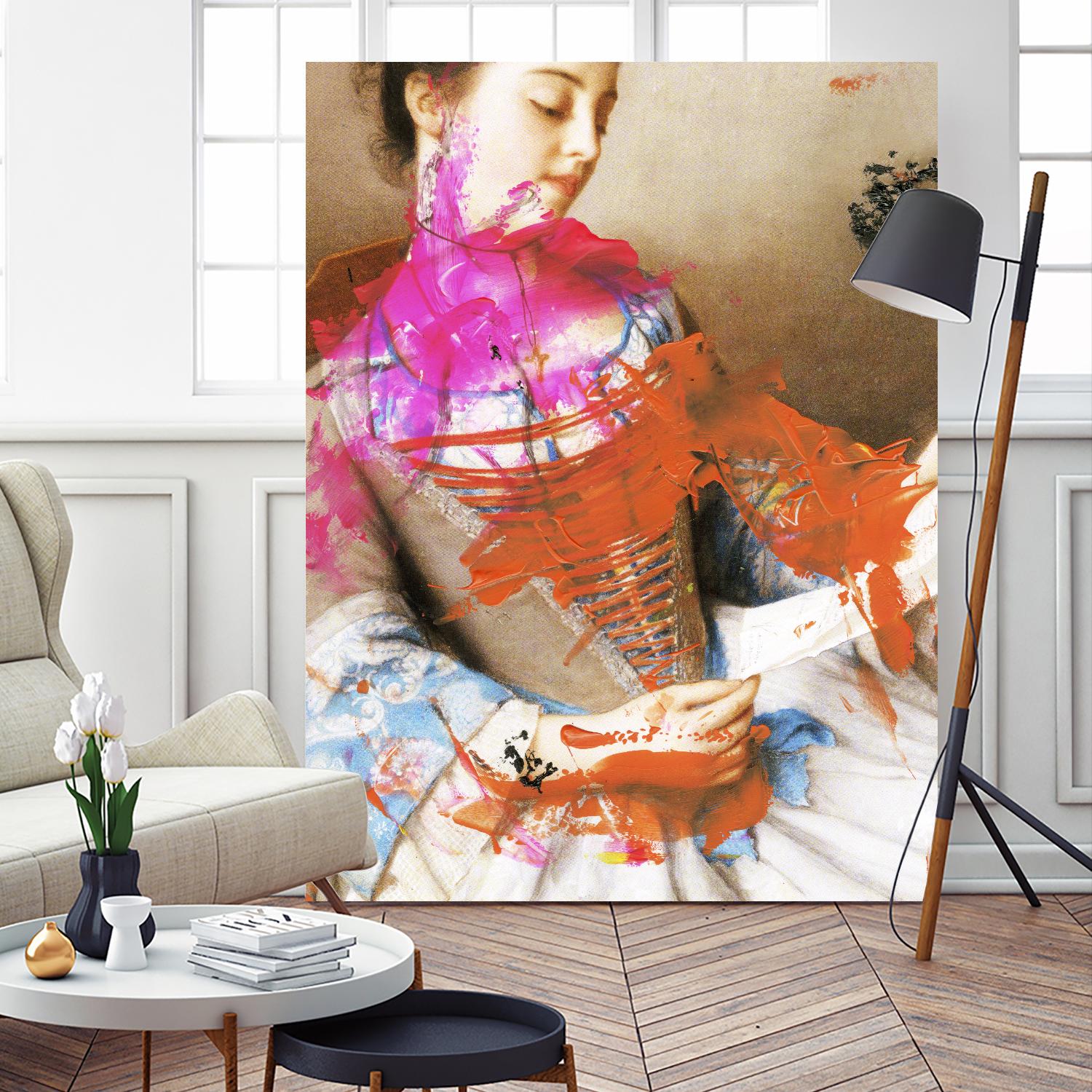 Instructions for Disbelief II by PI Studio on GIANT ART - orange contemporary