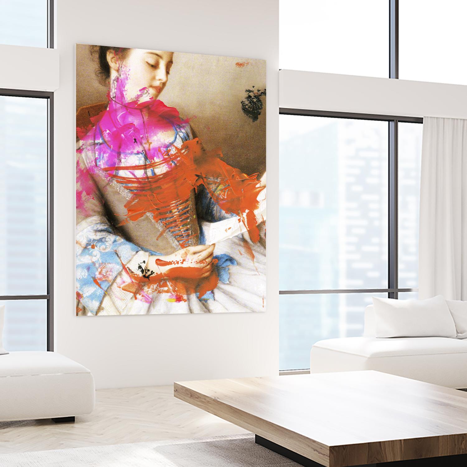 Instructions for Disbelief II by PI Studio on GIANT ART - orange contemporary