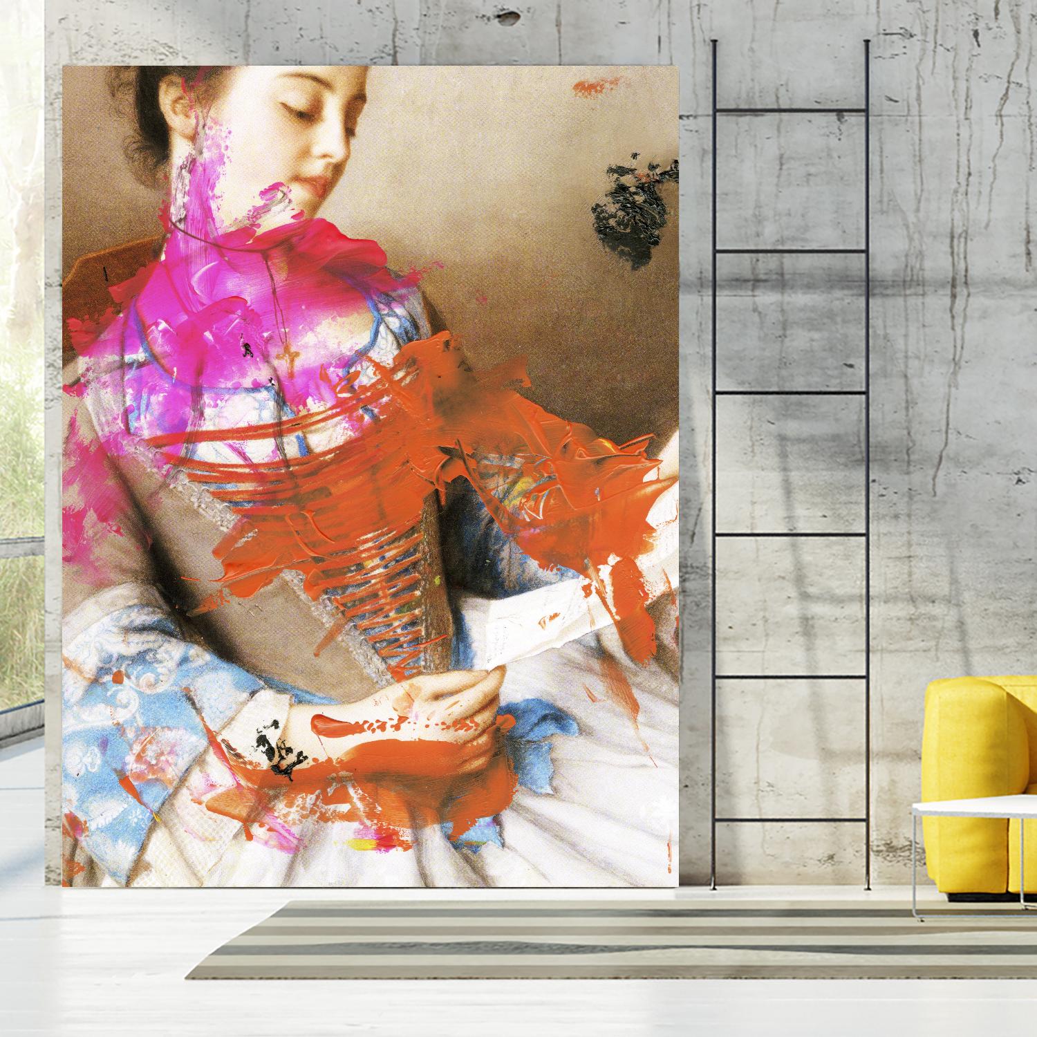 Instructions for Disbelief II by PI Studio on GIANT ART - orange contemporary