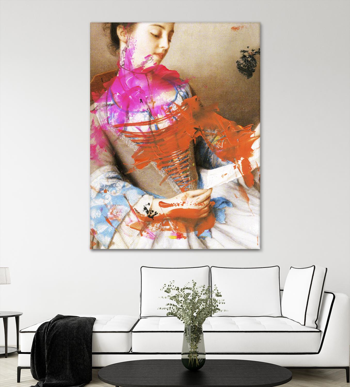 Instructions for Disbelief II by PI Studio on GIANT ART - orange contemporary