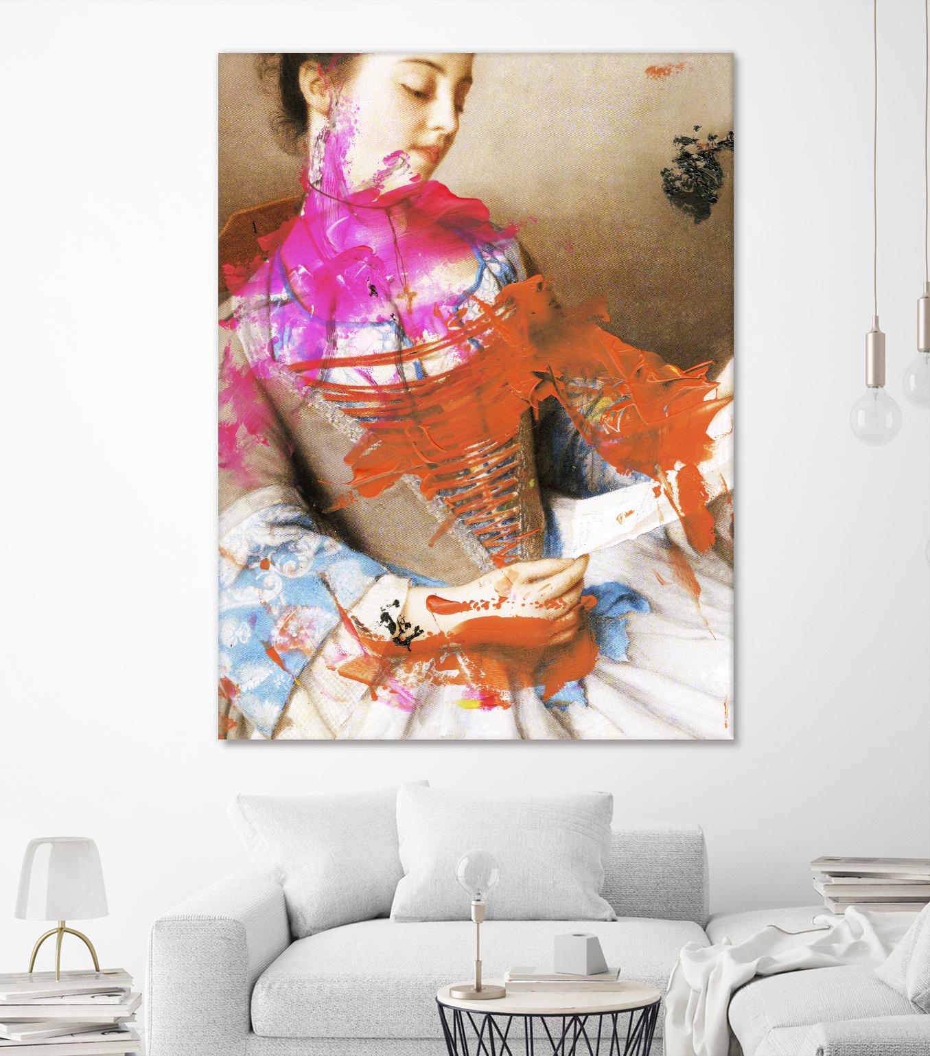 Instructions for Disbelief II by PI Studio on GIANT ART - orange contemporary