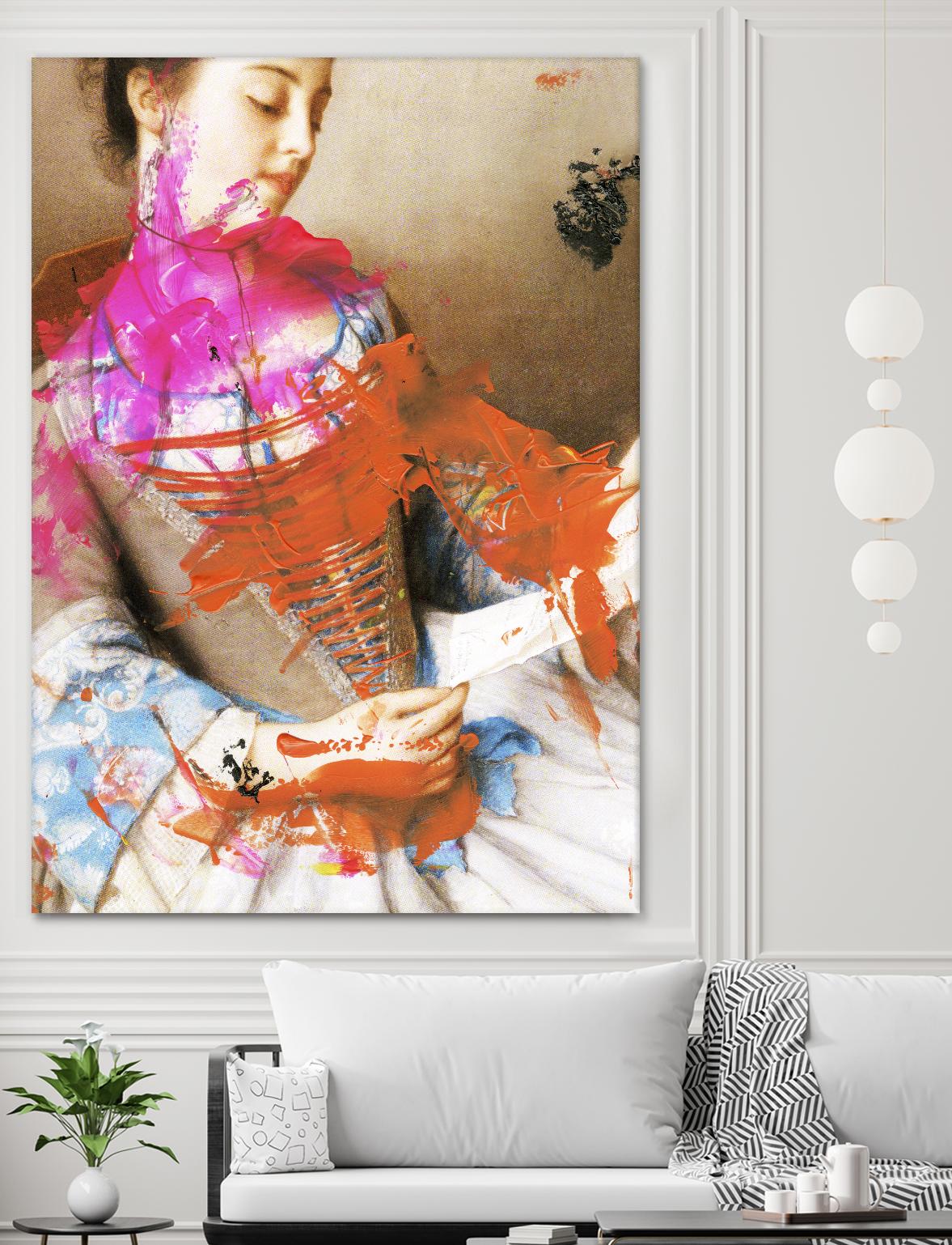 Instructions for Disbelief II by PI Studio on GIANT ART - orange contemporary