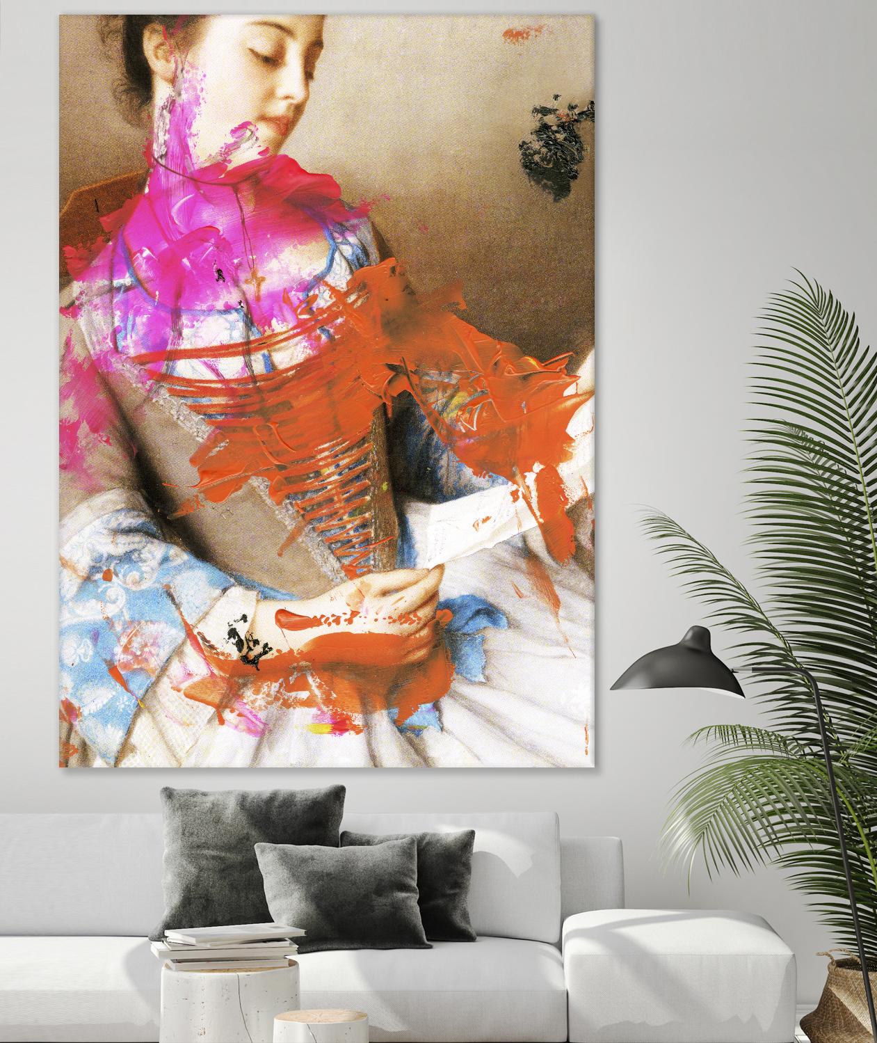 Instructions for Disbelief II by PI Studio on GIANT ART - orange contemporary