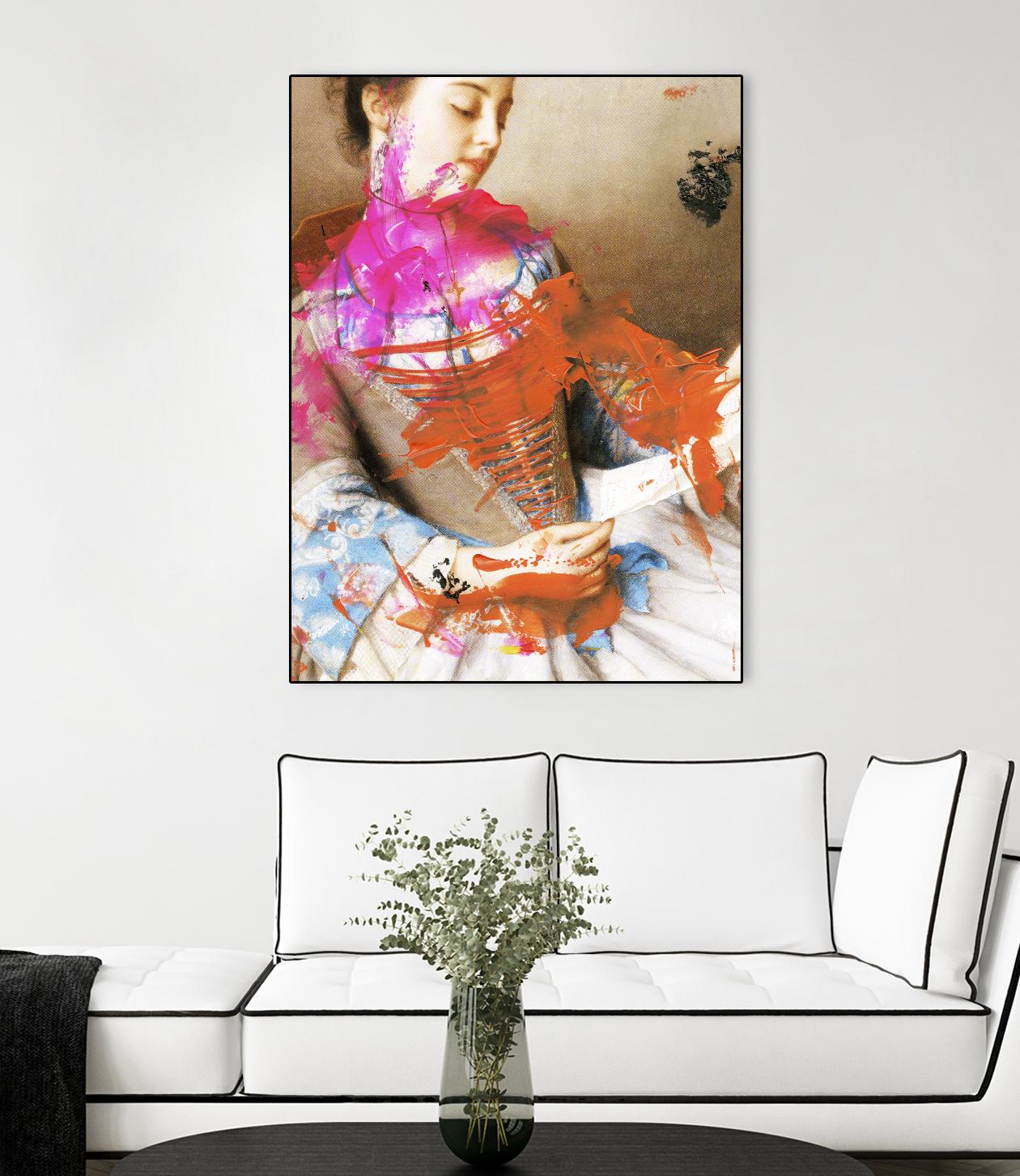 Instructions for Disbelief II by PI Studio on GIANT ART - orange contemporary